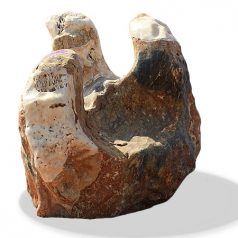 Ozeanfindling Marmor-Kalkstein "Sessel" Skulpturstein