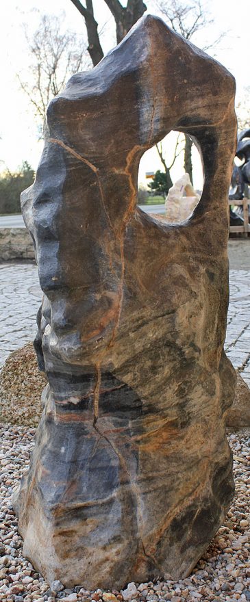 Ozeanfindling Skulpturstein Marmor-Kalkstein