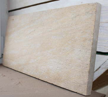 Rückseite Spruchtafel Quarzit Zitat Goldene Regel