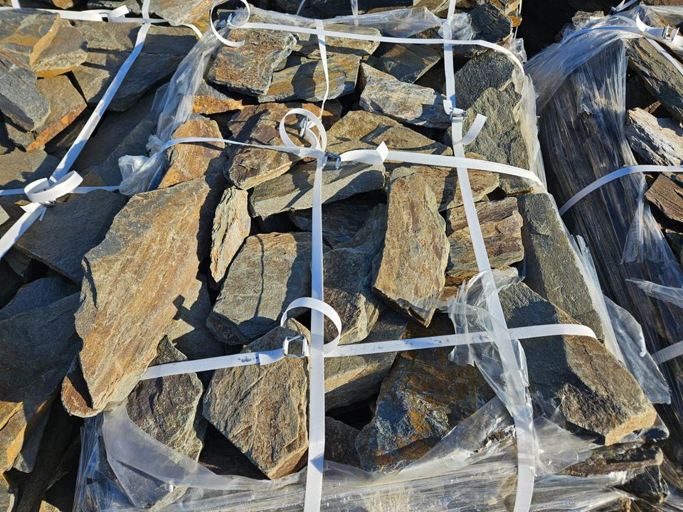 schieferplatten polygonal schwarz braun Schieferplatten Polygonal braun schwarz