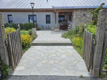 Kavala Polygonalplatten grau