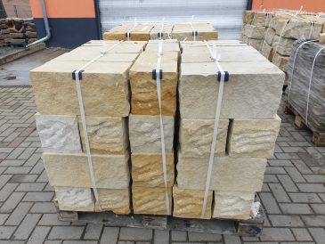 Mauerstein Sandstein Lagerfugen gesägt 20 20 40 kaufen bei Naturstein Centrum LPM Krostitz bei Leipzig