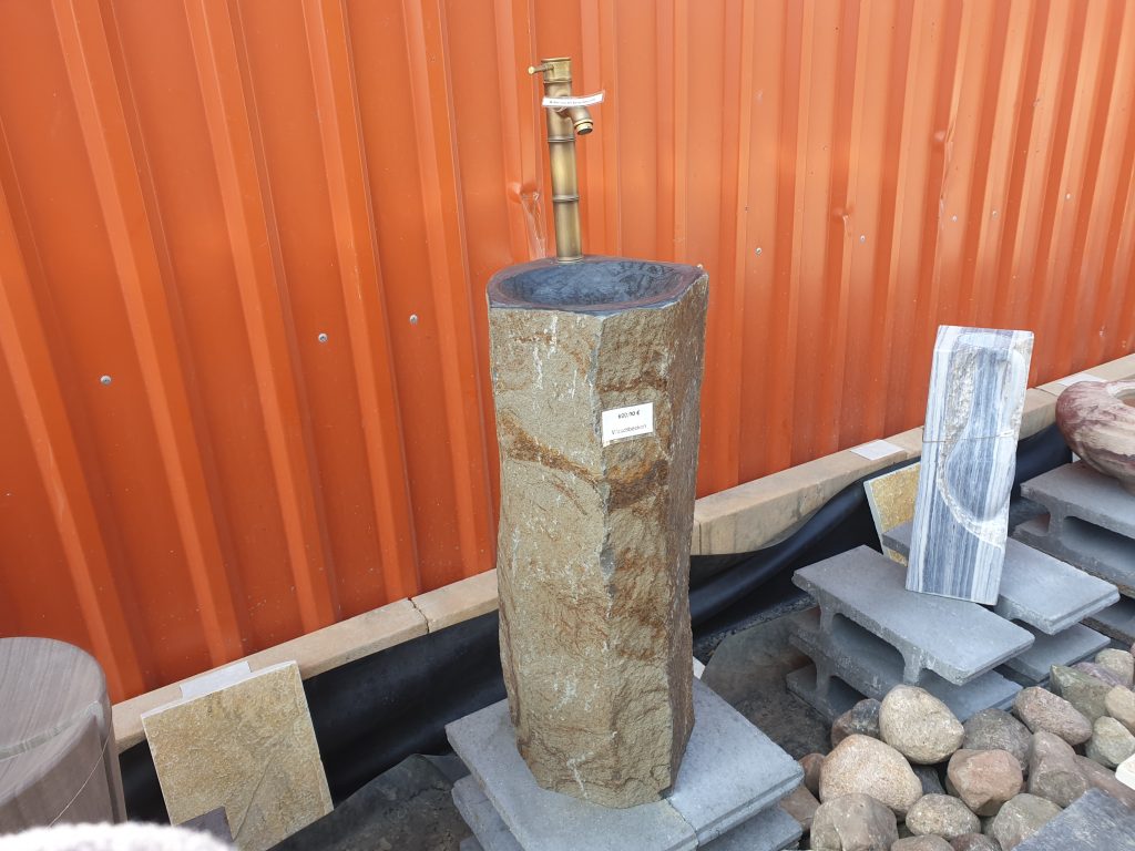Waschbecken Basalt Standwaschbecken - Naturstein Centrum LPM