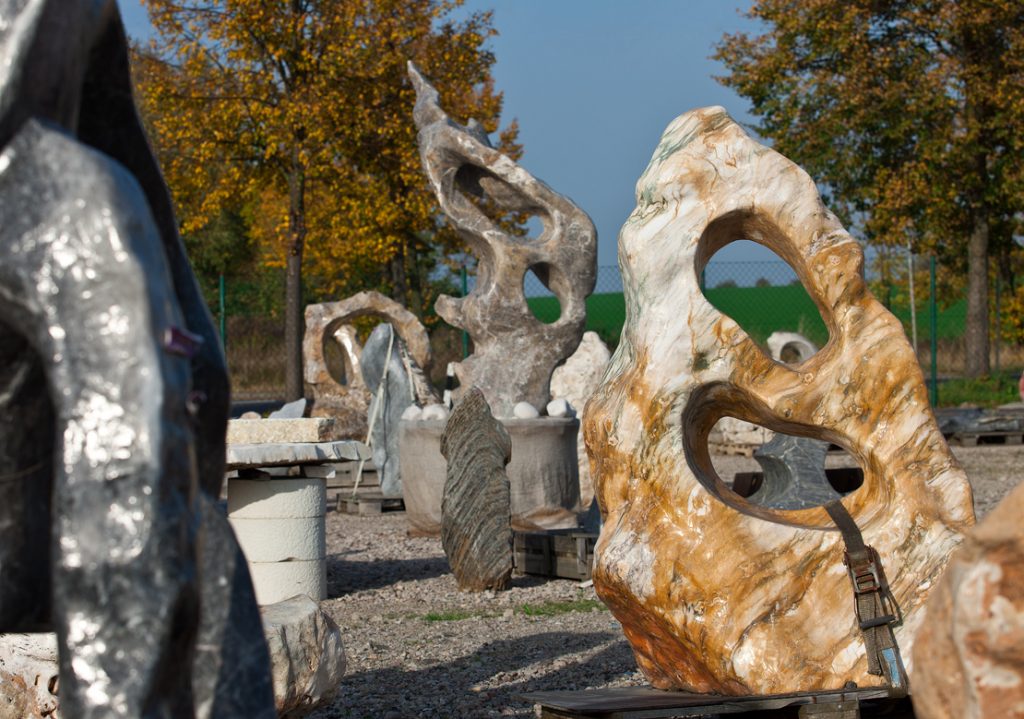 Findlinge Naturstein Centrum LPM Krostitz bei Leipzig