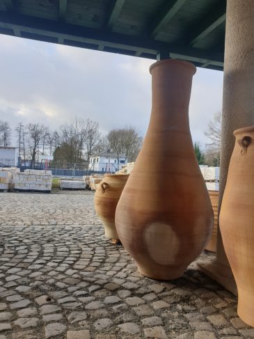 Hoher - Topf - Kreta - Keramik - Naturstein - Centrum - LPM - Krostitz - bei - Leipzig