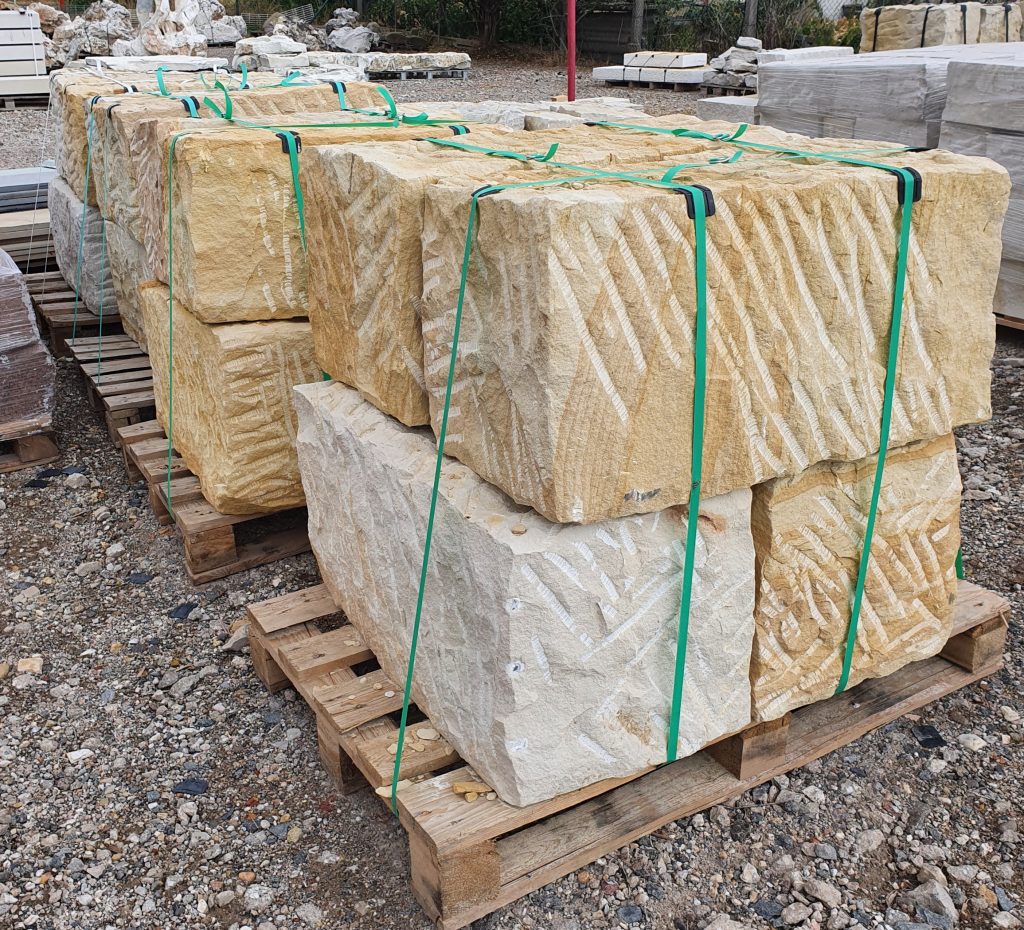 Sandstein Mauerstein 40 40 80 gebrochen