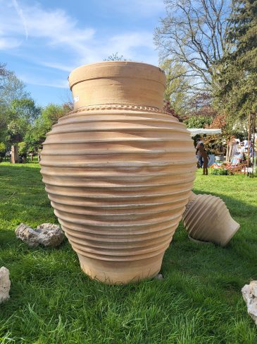 Keramik Amphore Pflanztopf 1m hoch
