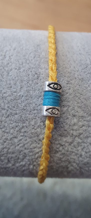 Handgefertigtes Armband "Das Auge"