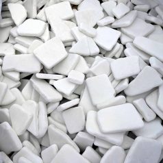 Santorini Steine schneeweiss Marmor