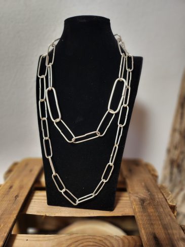 Halskette Boho Modeschmuck mit Kettengliedern