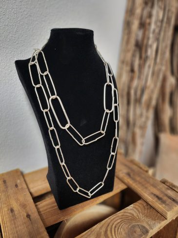Halskette Boho Modeschmuck mit Kettengliedern