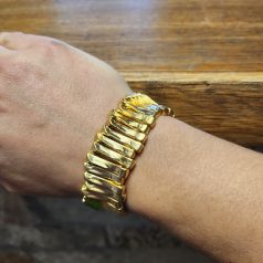Handgefertigtes Armband Modeschmuck golden