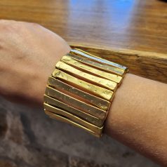 breites Armband golden