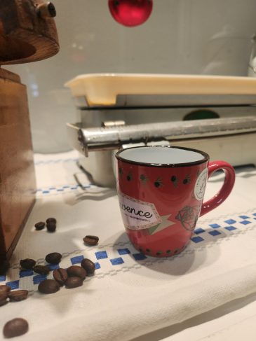 Espresso Tasse La Provence rot Zikade