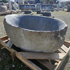 Findling Wasserbecken anthrazit