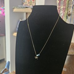 Halskette vergoldet Seestern