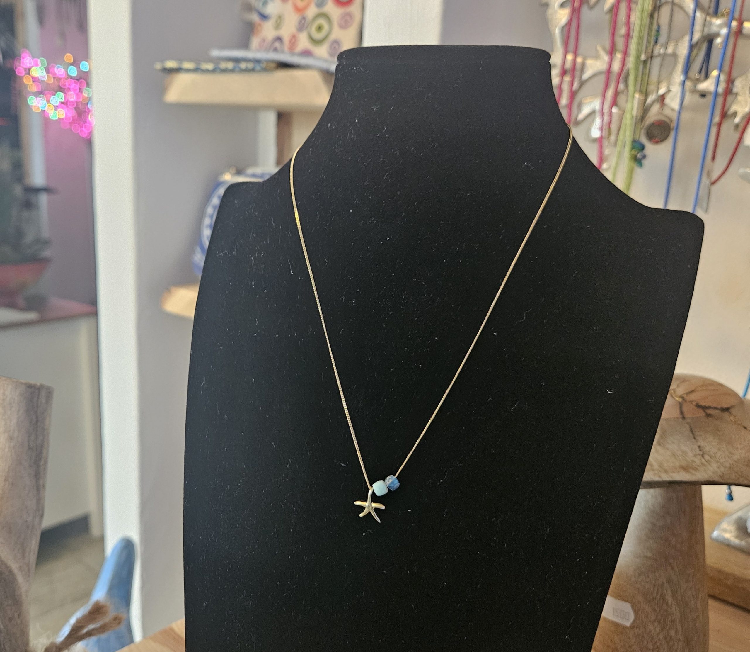 halskette-seestern-vergoldet Halskette vergoldet Seestern