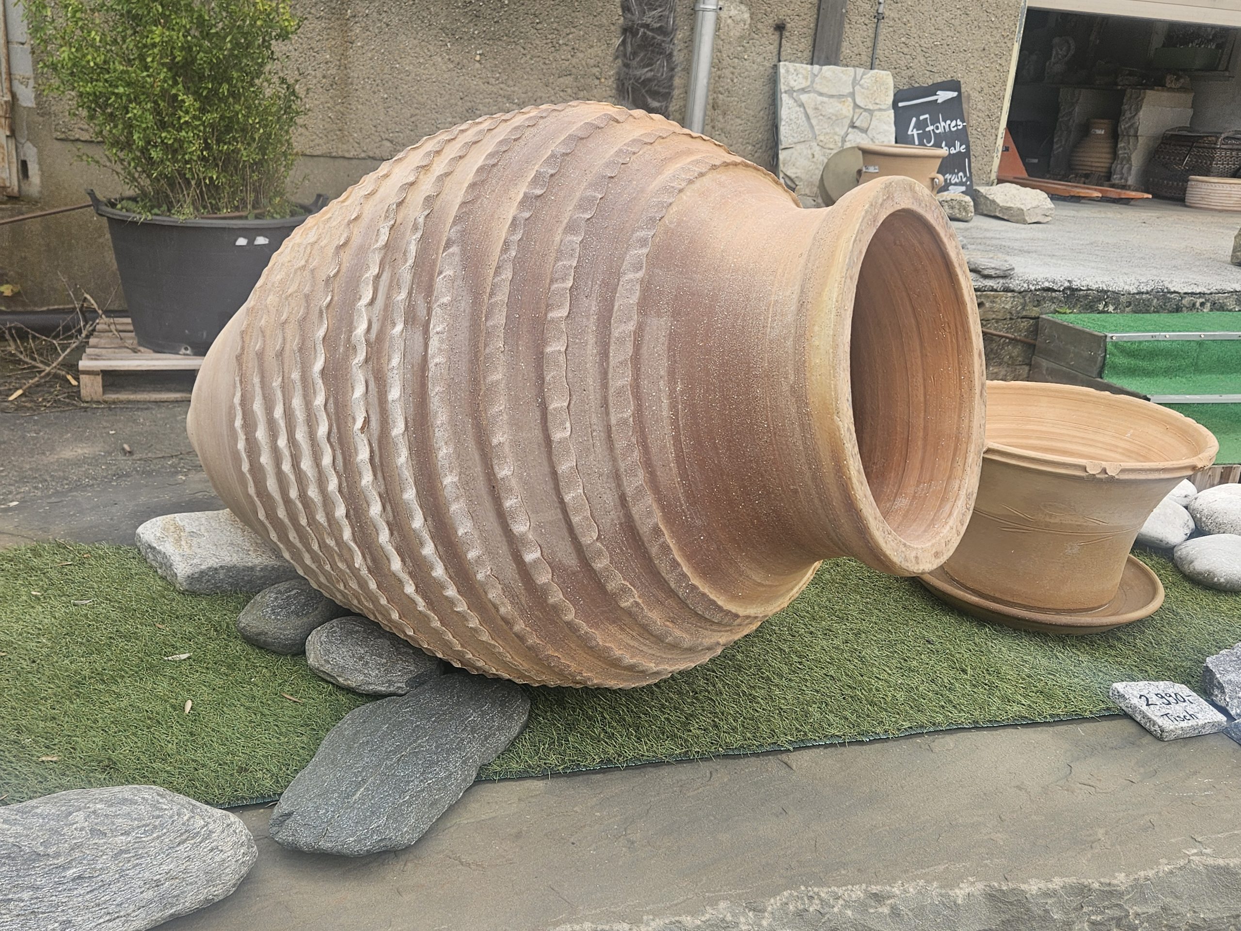 amphore-100cm-keramik Spitze Amphore 1m lang