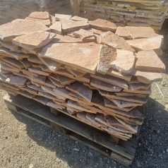 Polygonalplatten rot nuanciert rustikal