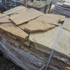 Quarzit Polygonalplatten braun